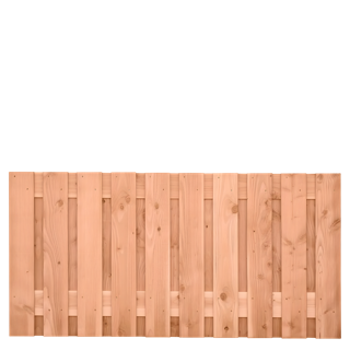 Tuinscherm 21 planks  90 x 180 cm Lariks / Douglas