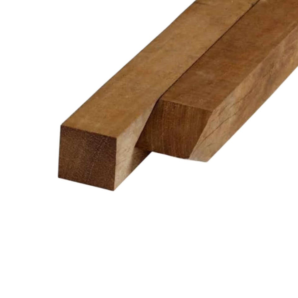 Paal 50 x 50 mm 2,00 mtr Hardhout Okan