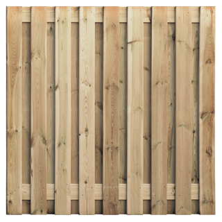 Tuinscherm 19 planks  180 x 180cm Geïmpregneerd