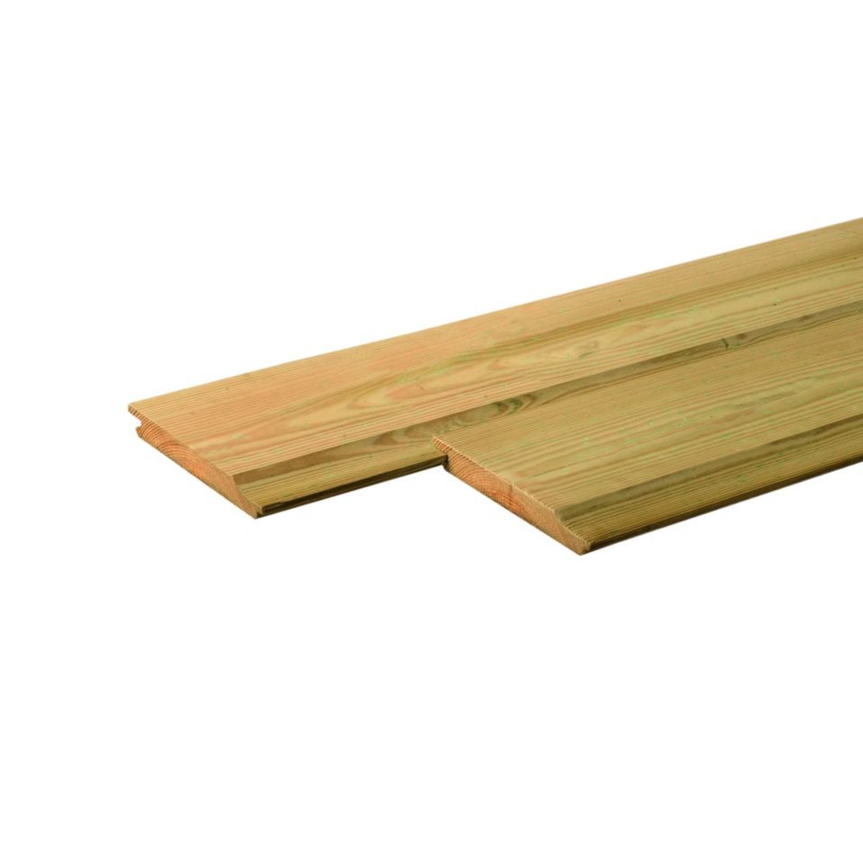 Rabat 18 x 145 mm 4,00 mtr Geïmpregneerd