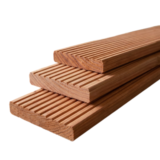 Vlonderplank 28 x 145 mm 4,00 mtr Lariks / Douglas