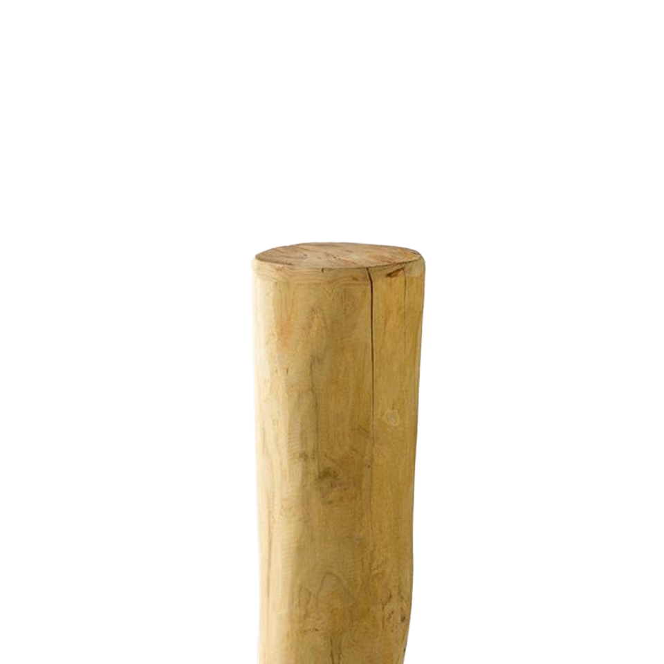 Ronde paal Ø 8/10cm 2,50 mtr Robinia