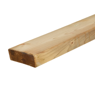 Balk Geschaafd 44 x 95 mm 3,00 mtr Geïmpregneerd