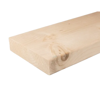 Geschaafd 70 x 200 mm 4,20 mtr blank hout