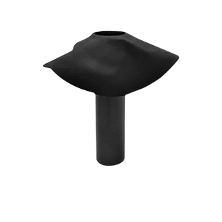 PVC EPDM onderuitloop 75 mm