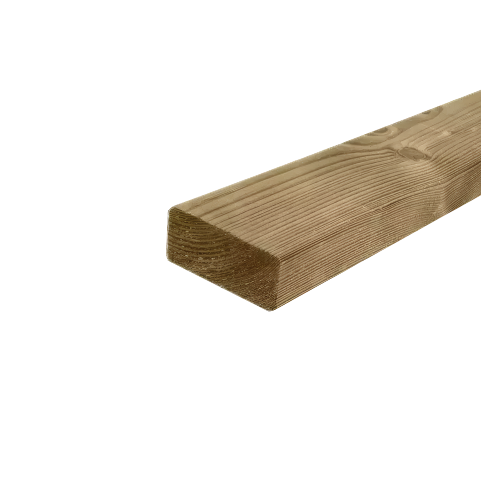 Regel Geschaafd 44 x 68 mm 3,00 mtr Geïmpregneerd