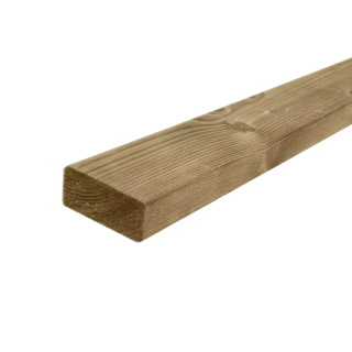 Balk Geschaafd 45 x 145 mm 3,00 mtr Geïmpregneerd