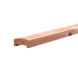 Afdek pira douglas, 35 x 85 mm - sponning 60 x 10 mm