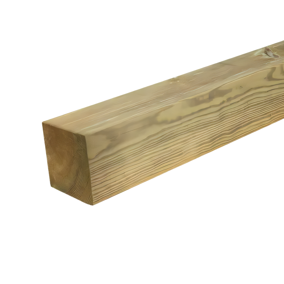 Paal Geschaafd 68 x 68 mm 4,00 mtr Geïmpregneerd