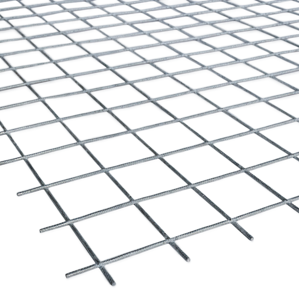 Gaasnet Verzinkt 180 × 180 cm Maas 10 x 10 cm draad 4 mm Dik