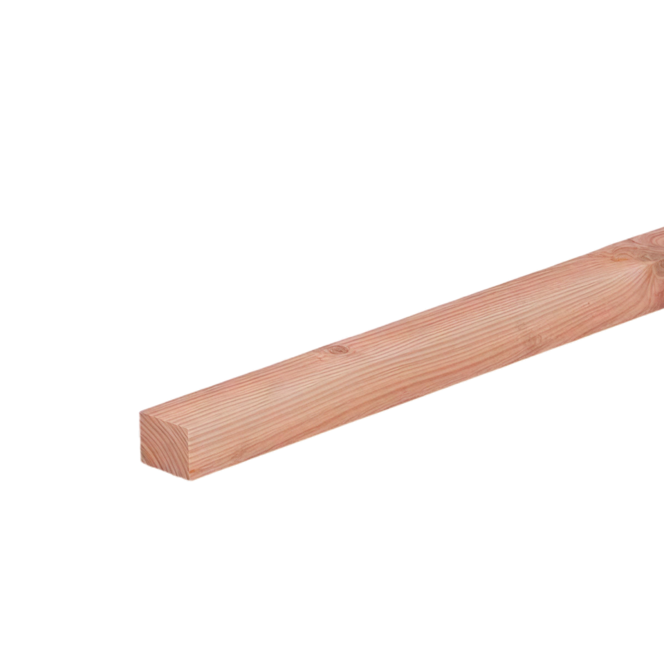 Panlat fijnbezaagd 22 x 45 mm 3,00 mtr Lariks / Douglas