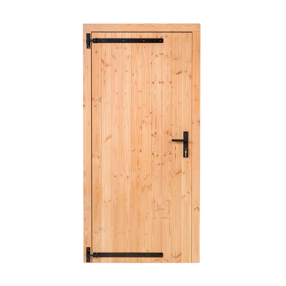 Douglas dichte deur 100×205 cm – links draaiend