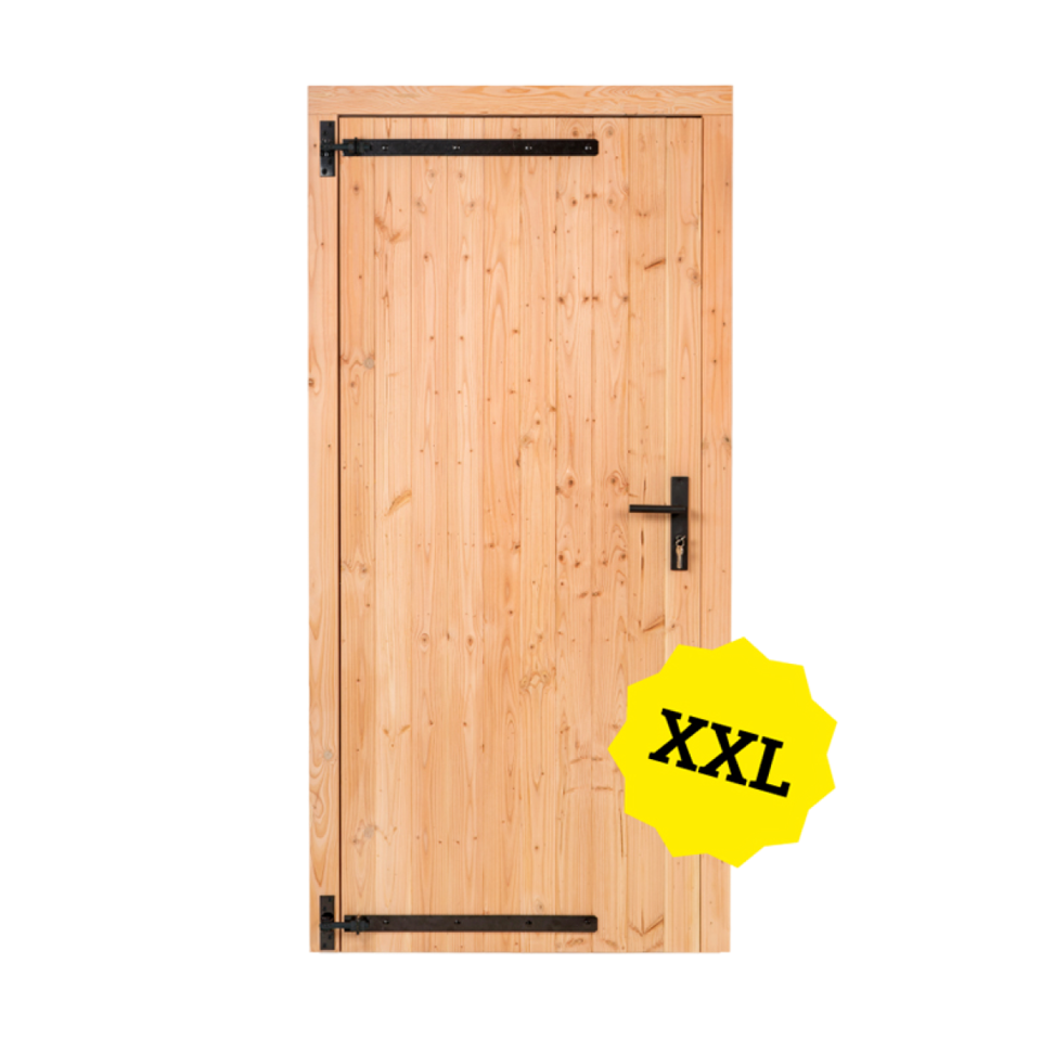 Douglas dichte deur XXL 120×215 cm – links draaiend