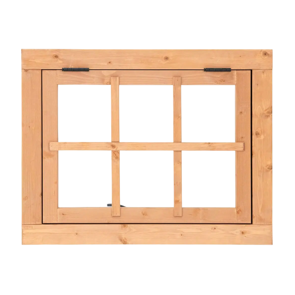 Douglas uitzetraam 6-ruits 90×70 cm